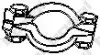 Хомут випускної системи BOSAL 254355
