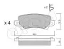 Гальмівні колодки зад. Toyota Corolla 00-07 (TRW) (37,9x95,7x16,3) 822-447-0 CIFAM 8224470 (фото 1)