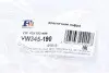 Гофрована труба, вихлопна система FA1 Fischer Automotive One (FA1) VW345190 (фото 2)