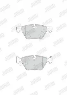 Гальмівні колодки передні BMW 5-Series Jurid 573364JC