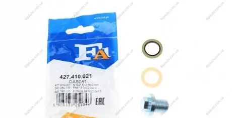 Резьбовая пробка, маслянный поддон FA1 Fischer Automotive One (FA1) 427410021
