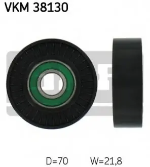 Паразитний / провідний ролик, полікліновий ремінь SKF VKM38130