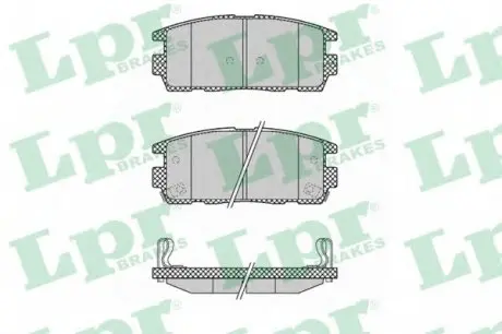 Тормозные колодки дисковые LPR 05P1323