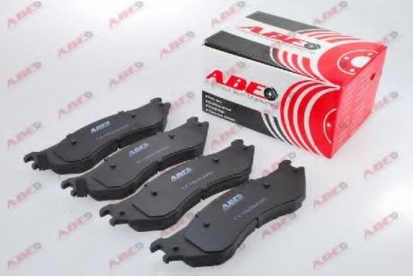 Комплект тормозных колодок, дисковый тормоз ABE C1Y028ABE (фото 1)
