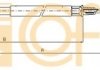 Трос, стоянкова гальмівна система COFLE 107625