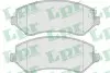 Комплект гальмівних колодок, дискове гальмо LPR 05P1005 (фото 1)