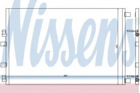 Конденсатор, кондиционер NISSENS 940152