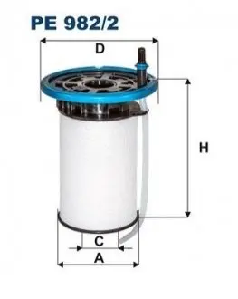 Фильтр топлива PE 982/2 FILTRON PE9822