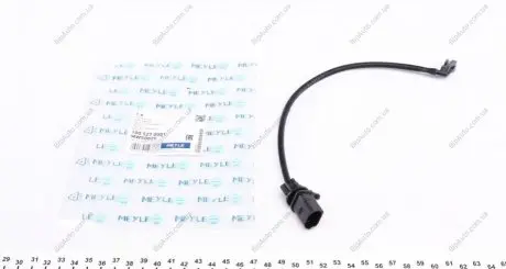 Сигнализатор, износ тормозных колодок MEYLE 1005270001