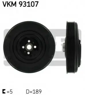Шків колінвалу SKF VKM93107