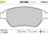 Комплект гальмівних колодок, дискове гальмо Valeo 301465 (фото 1)