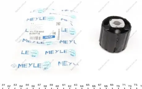 Втулка, балка моста MEYLE 3147100002