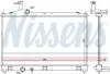 Радіатор, охолодження двигуна NISSENS 628967