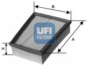 Воздушный фильтр 30.712.00 UFI 3071200