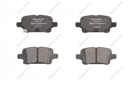 Cтремянка ресори M14x1,5x81x135 MAN з гайками Delphi LP3218