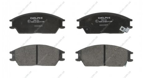 Гальмівні колодки, дискові Delphi LP0704 (фото 1)