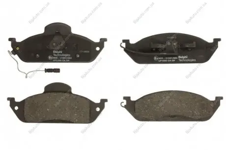 Тормозные колодки дисковые MERCEDES ML(W163) "F "98-05 Delphi LP1299