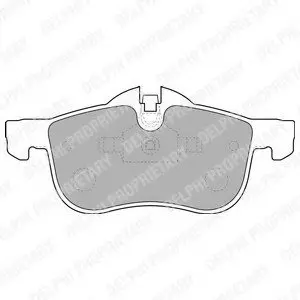 Тормозные колодки дисковые MG/ROVER MG6/75 "F "99>> Delphi LP1521