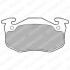 Тормозные колодки дисковые CITROEN/PEUGEOT/RENAULT Xsara/106/206/306/Megane/Clio \'\'F \'\'83-07 LP699