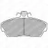 Гальмівні колодки дискові HONDA/ROVER Civic/25/45/200/400/800 \'\'F \'\'91-06 Delphi LP911 (фото 1)