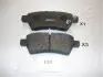 Комплект гальмівних колодок, дискове гальмо JAPANPARTS PP130AF (фото 1)