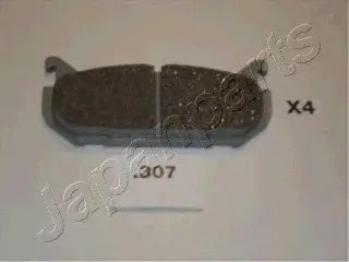 Тормозные колодки дисковые PP-307AF JAPANPARTS PP307AF