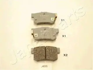 Тормозные колодки дисковые PP-405AF JAPANPARTS PP405AF