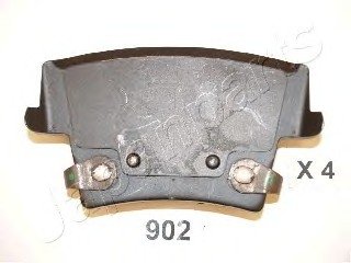 Комплект тормозных колодок, дисковый тормоз JAPANPARTS PP902AF