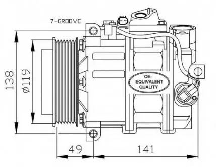 Компресор NRF 32215