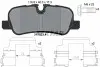 Комплект тормозных колодок, дисковый тормоз TEXTAR 2419204 (фото 2)