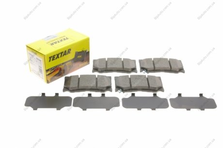 Комплект гальмівних колодок TEXTAR 2499401 (фото 1)
