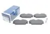 Комплект тормозных колодок, дисковый тормоз BOSCH 0986424533 (фото 2)