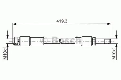 Тормозной шланг BOSCH 1987481674