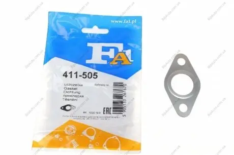 Прокладка клапан повернення ОГ FA1 Fischer Automotive One (FA1) 411505
