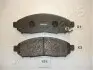 Комплект гальмівних колодок, дискове гальмо JAPANPARTS PA121AF