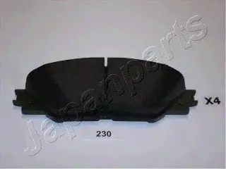 Комплект гальмівних колодок, дискове гальмо JAPANPARTS PA230AF