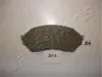 Комплект тормозных колодок, дисковый тормоз JAPANPARTS PA311AF