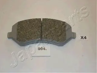 Комплект гальмівних колодок, дискове гальмо JAPANPARTS PA994AF