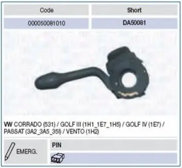Выключатель на колонке рулевого управления MAGNETI MARELLI 000050081010 (фото 1)