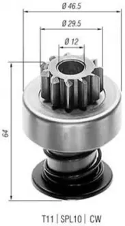 Бендікс стартера MAGNETI MARELLI AMB0025