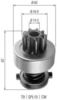 Бендікс стартера MAGNETI MARELLI AMB0358