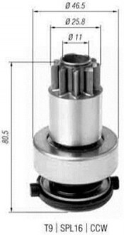 Бендікс стартера MAGNETI MARELLI AMB0385