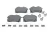 Комплект тормозных колодок, дисковый тормоз BOSCH 0986494621