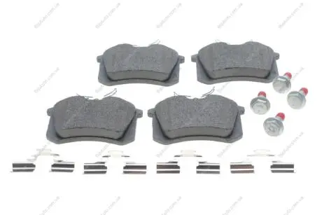 Комплект гальмівних колодок, дискове гальмо BOSCH 0986494621