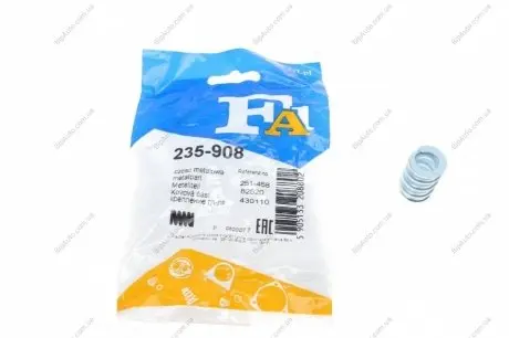 Пружина, глушитель FA1 Fischer Automotive One (FA1) 235908
