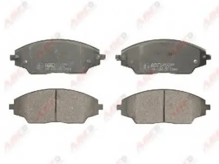 Комплект тормозных колодок, дисковый тормоз ABE C10025ABE (фото 1)