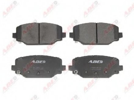 Комплект тормозных колодок, дисковый тормоз ABE C2Y027ABE (фото 1)