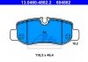 Комплект тормозных колодок, дисковый тормоз ATE 13046048822