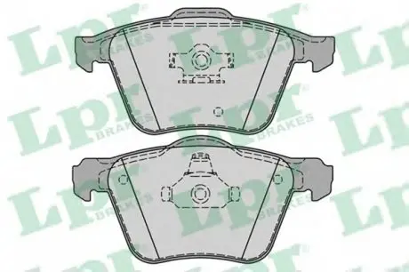 Тормозные колодки дисковые LPR 05P1237