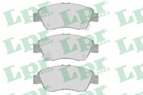 Тормозные колодки дисковые LPR 05P564 (фото 1)